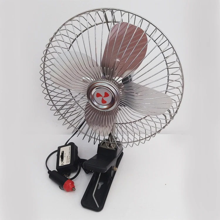 8'oscillating semi-closed guard auto fan