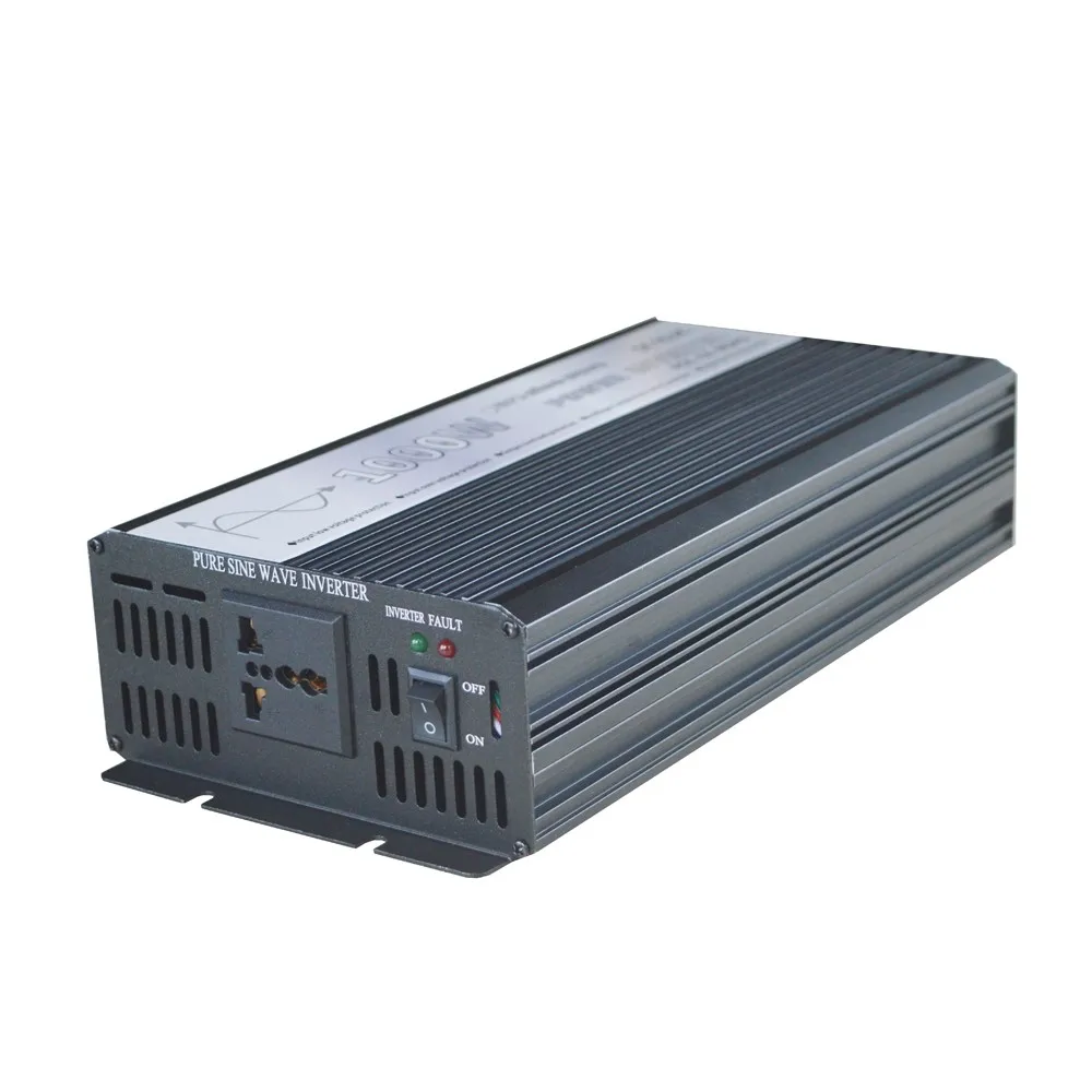 500W 1000W 2000W 2500W 3000W dc 12V 24V to ac 110v 120v 220v 230 Volt pure sine wave power inverter with solar controller