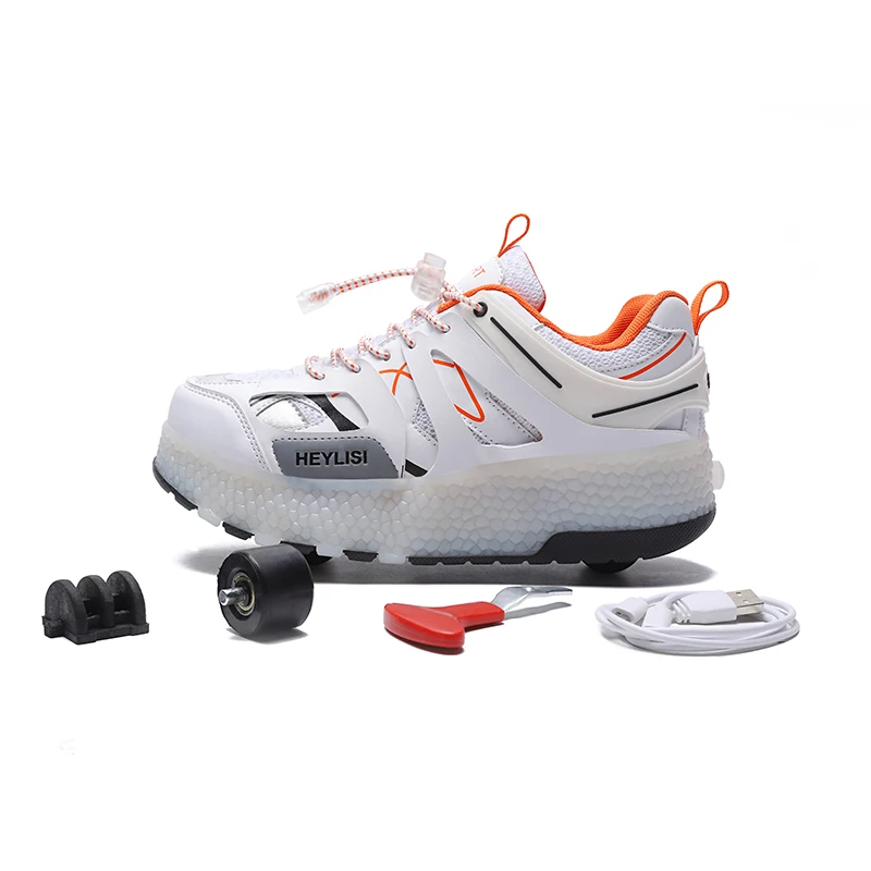 
2020 New LED Light Up Shoes Roller Best Skate Shoes For Kids Drop Shipping Exercise 