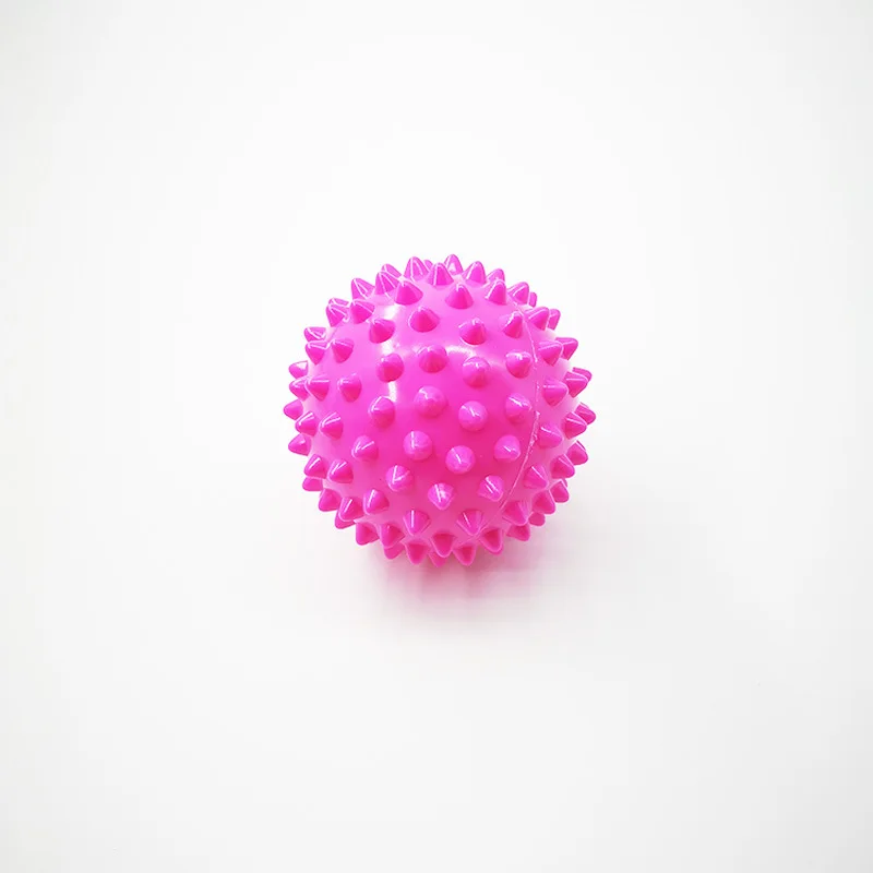 yoga accessories ball fitness body building gym spiky pvc mini yoga massage ball