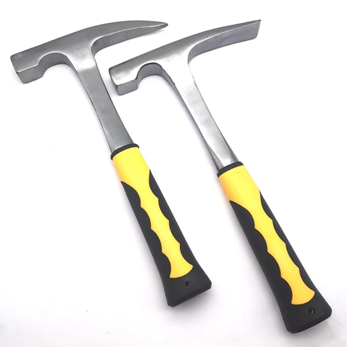 Wholesale 900G Geological Prospecting Rock-Pick Flat/Pointed Head Hammer Mining Hammer