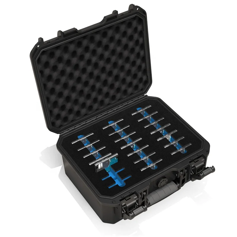 330XB Custom Hard Plastic Waterproof Case IP67 Equipment Carrying Tool Protective Case with Foam for 2.5 SSD 3.5 HDD