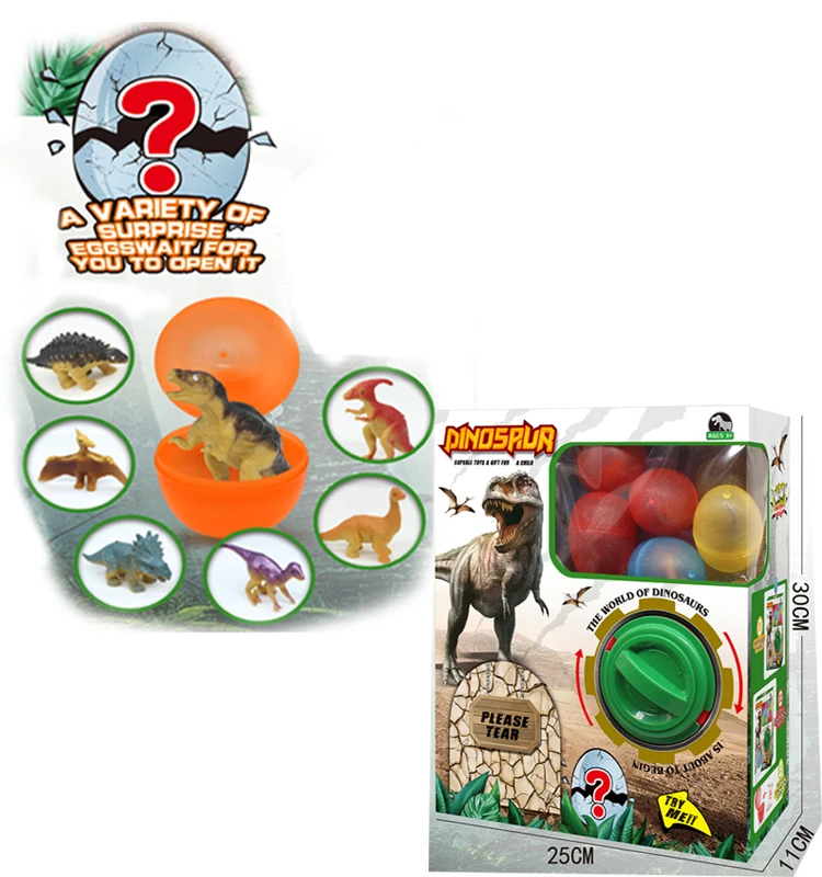 Surprise Dinosaur Egg Twister blind box multi-color fun game for kids