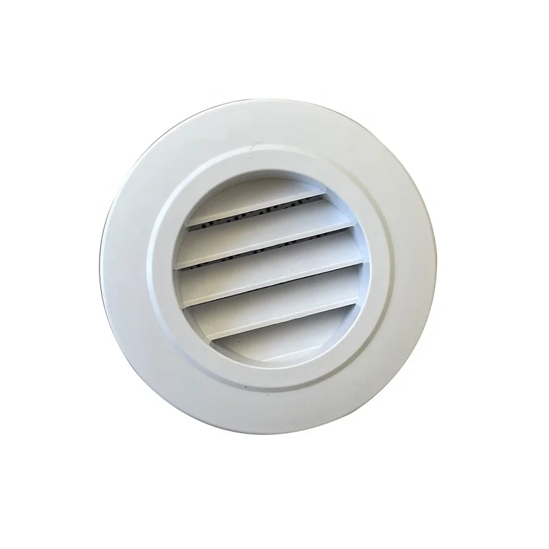 QIEXEIN Venting Cover PVC Plastic Round Vent Air Disc Valve Ceiling Vent Air Ventilation System Part
