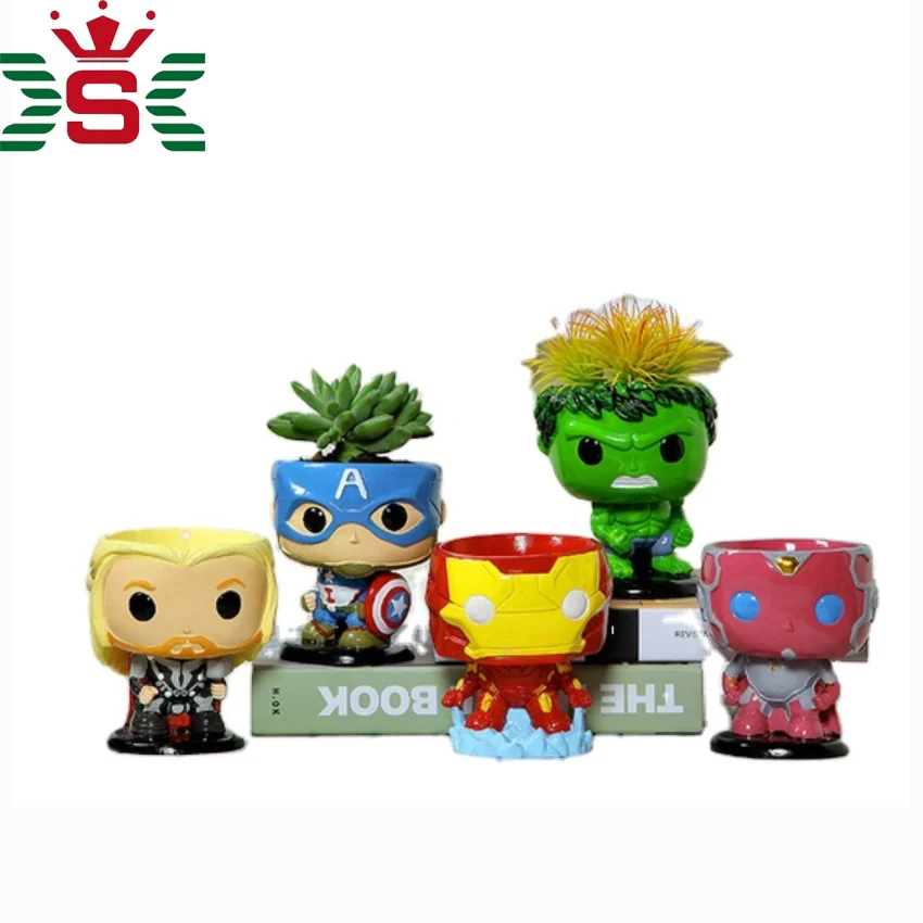 New Design Cartoon Ceramic flower pots & planters Character series Ceramic vase Potted plants