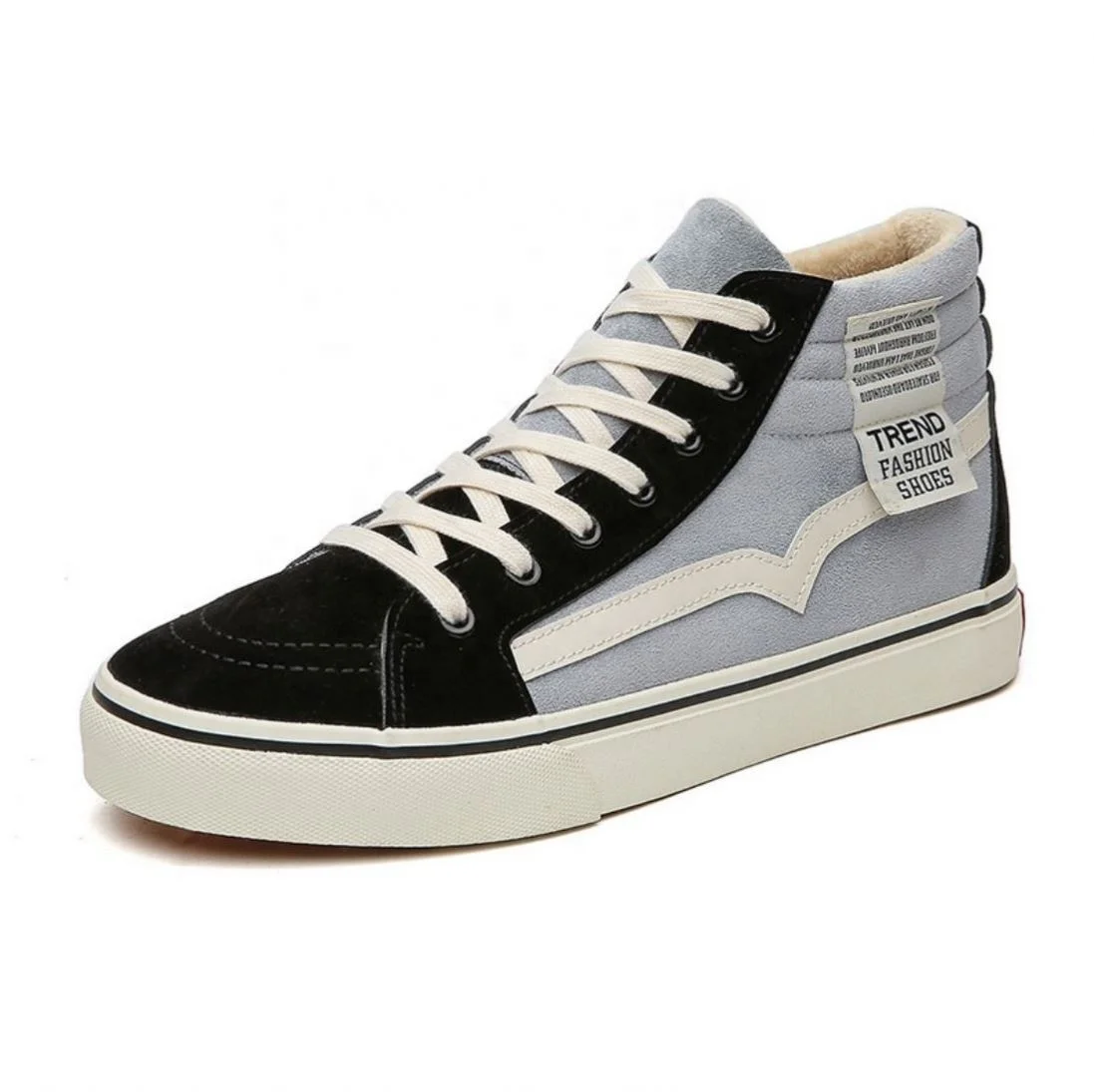 Новые зимние высокие кроссовки, теплая меховая парусиновая мужская обувь, повседневные кроссовки для скейтборда, старой школы, модные кроссовки YG