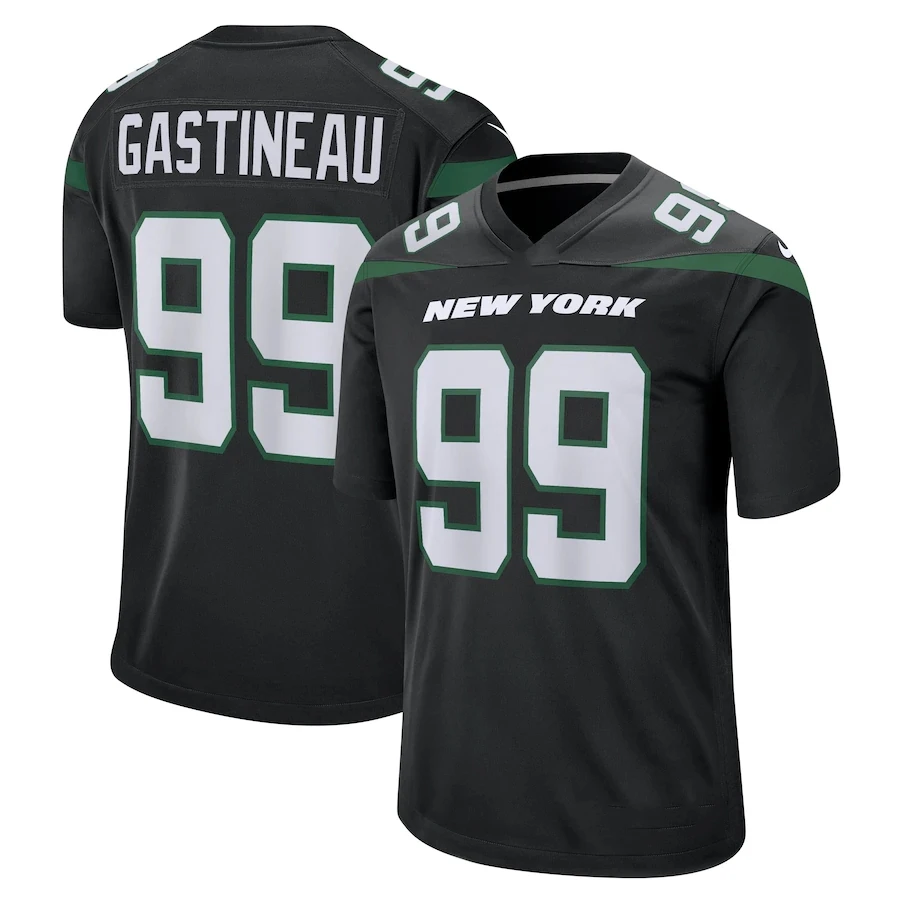 Jet Green Game 2 Wilson 8 Moore 75 Vera-Tucker Stitched American Football Jersey Custom New York City Team Club Uniform