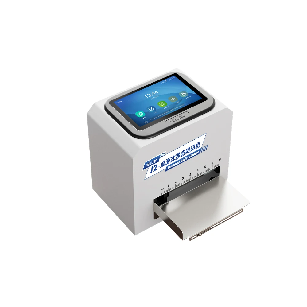 Willita Good Quality Portable Static QR Code Logo Printing Machine Desktop Inkjet Label Printer