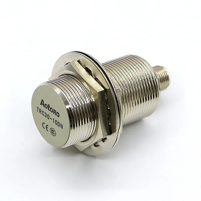 TRC30-10DN NPN 4pin connector metal inductive magnetic proximity sensor iron