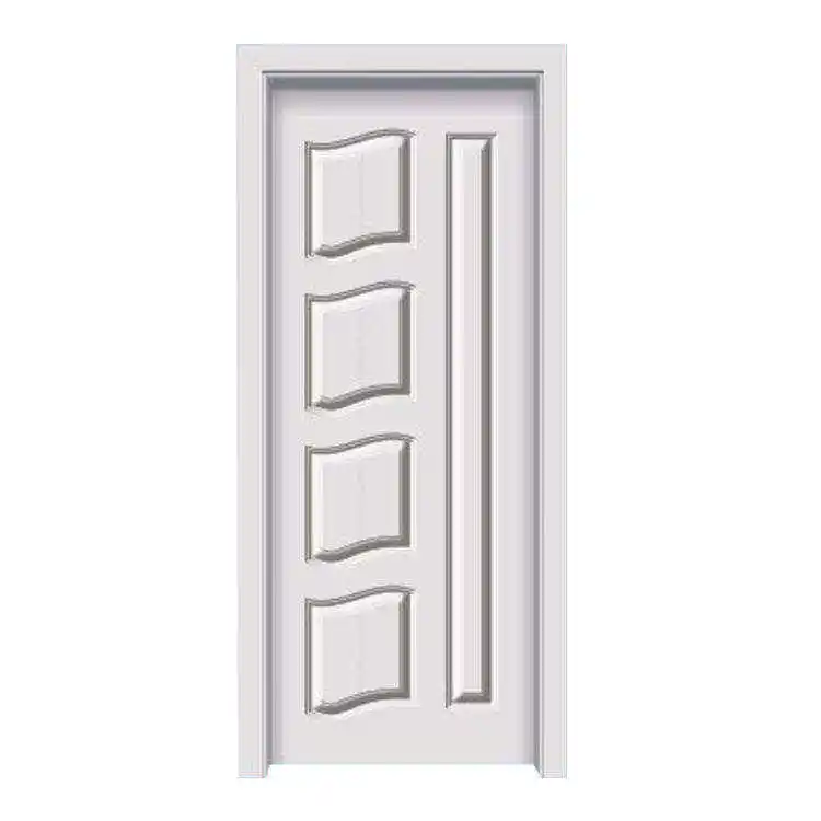 Lyroe New Turkish security interior wood solid door design White soundproof door