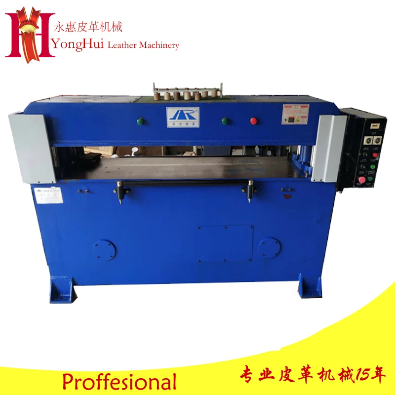 Four columns hydraulic leather eva press 30 ton die cutting machine manufacturing for shoe leather eva cutting use widely