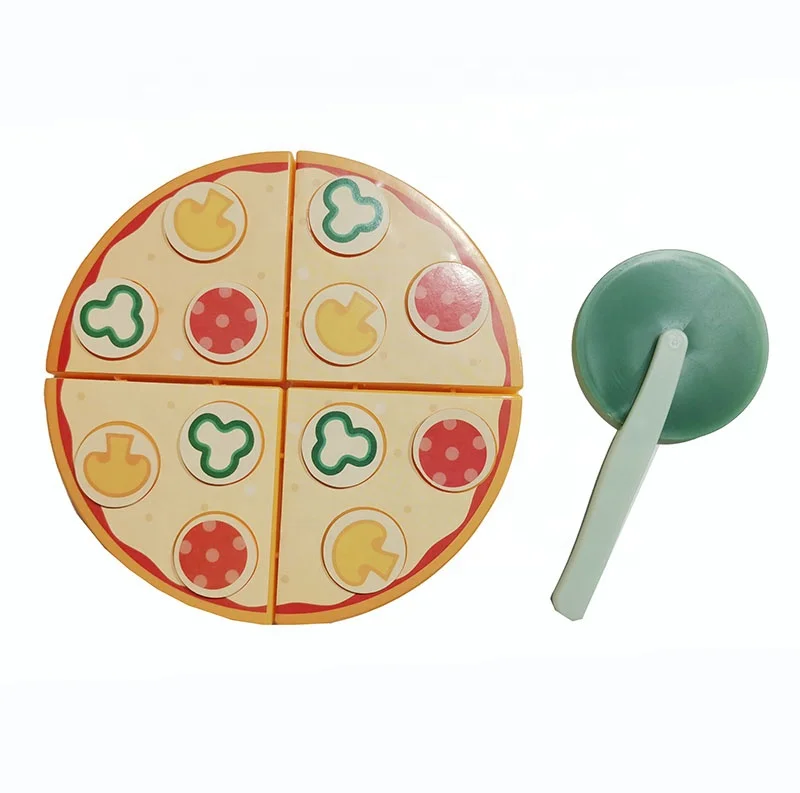 Wholesale Popular Custom  Plastic Pizza Puzzle Game For Kids
