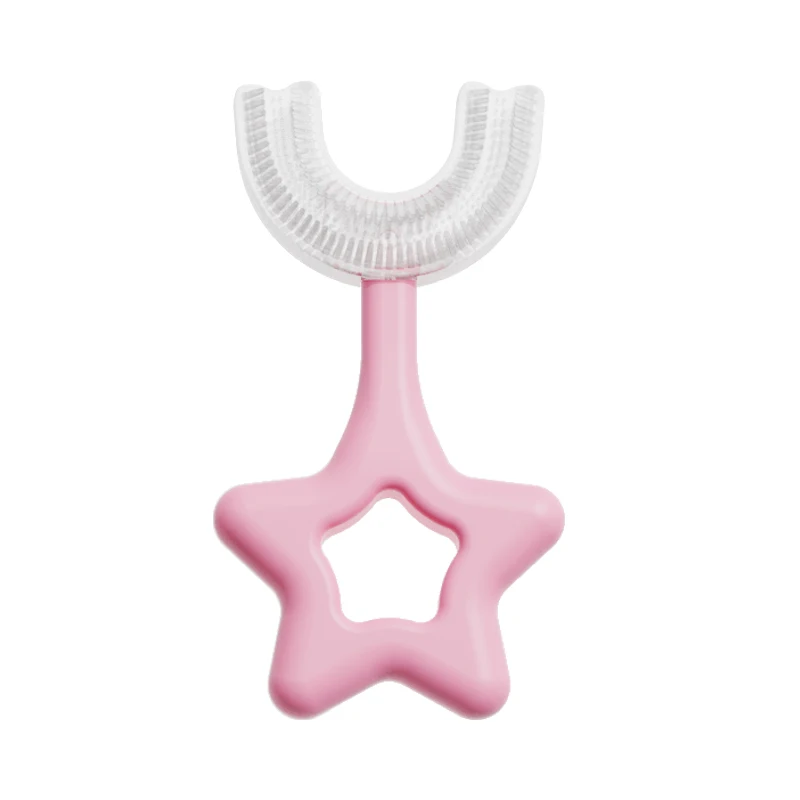  NEW USB Rechargeable 360-degree U shaped children kid electric Silicone