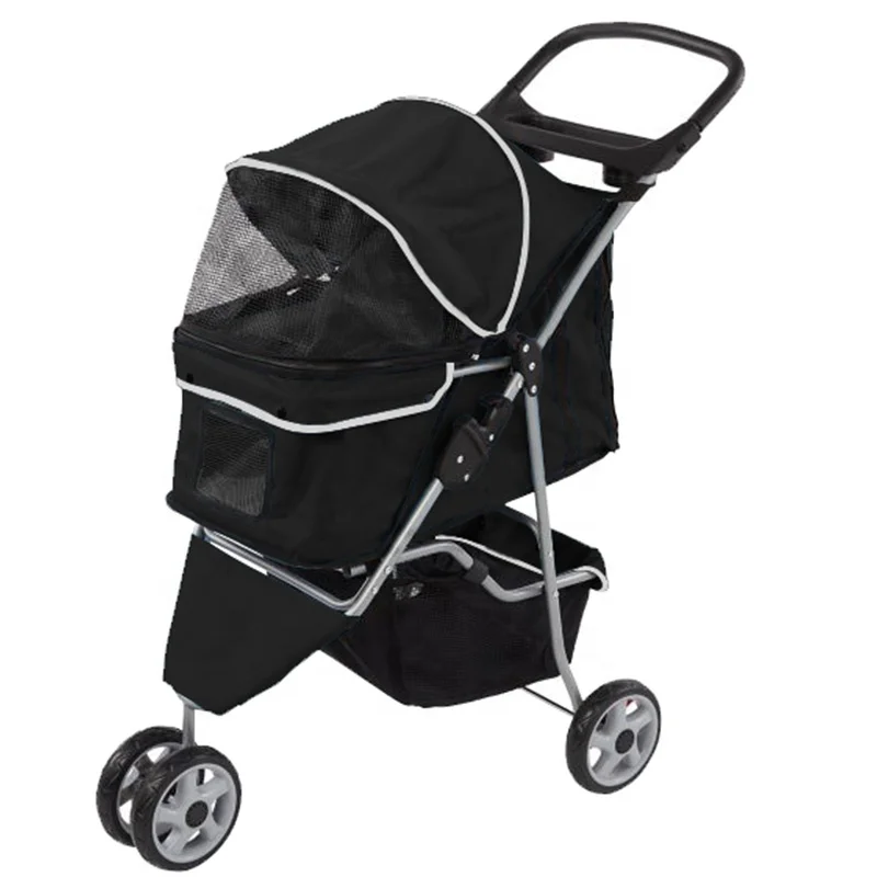 Transport Pet Stroller dog 3 wheels  Multi-purpose Pet trolley Foldable Pet Dog Stroller