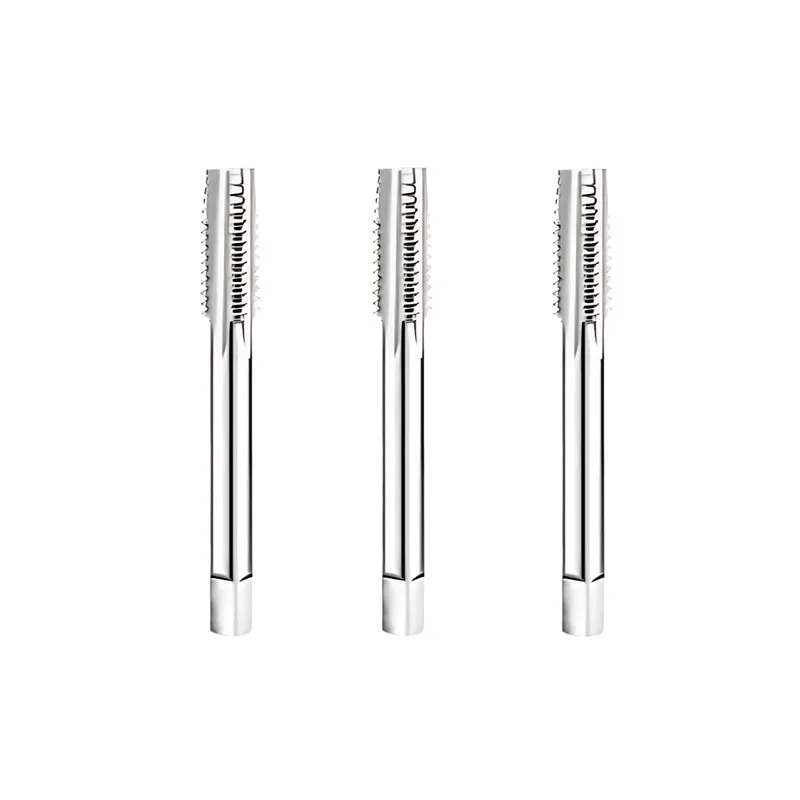 Metric Din5157 Hss&M2 Form C Bsp Short Machine Taps Hand Tap Single Bottoming Tap 2-3 Thread Chamfer Thread Cutting Tap Die Set