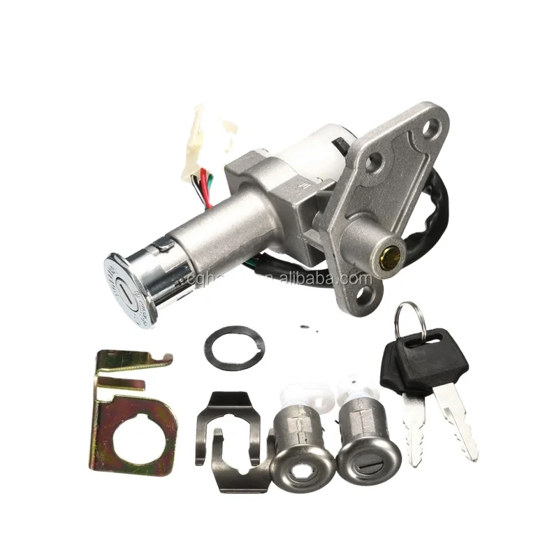 Полный комплект ключей зажигания для скутера, мопеда, квадроцикла GY6 139QMB 50 125 150 200