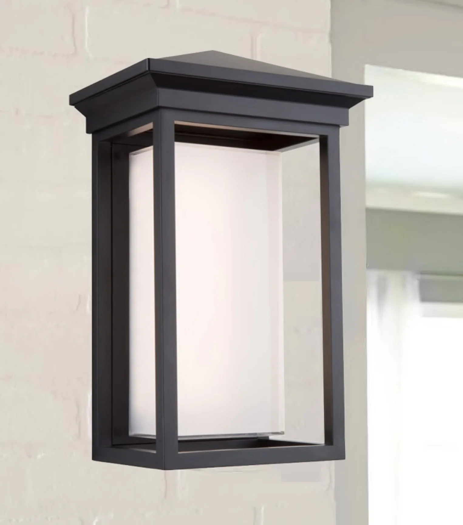  Оптовая продажа от производителя наружное потолочное освещение из белого морозного стекла светодиодный алюминиевый корпус 12 Вт