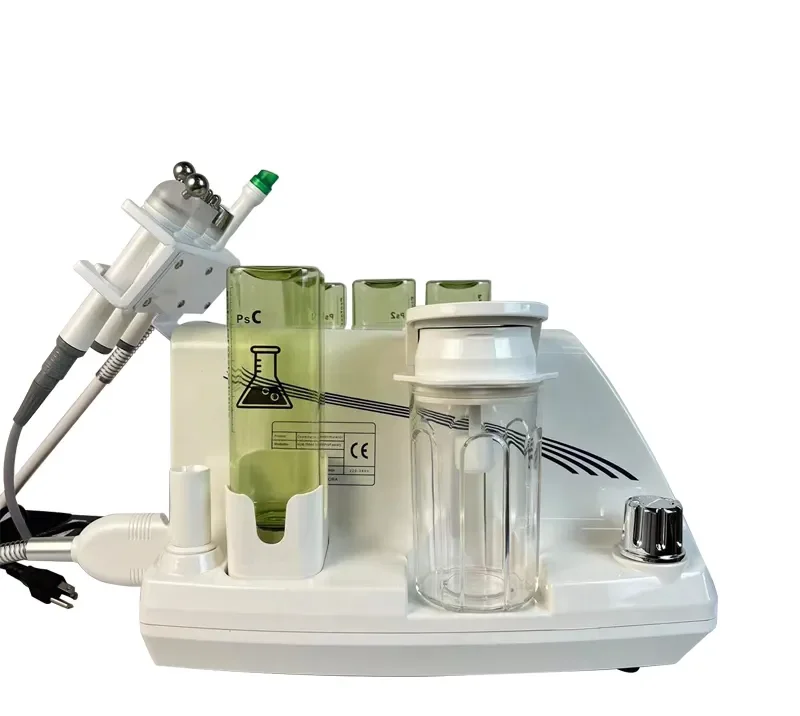 Multifunctional 4 in 1 Microdermabrasion Oxygen Jet Facial Machine Portable Ultrasonic Aqua Peeling Dermabrasion Facial Machine