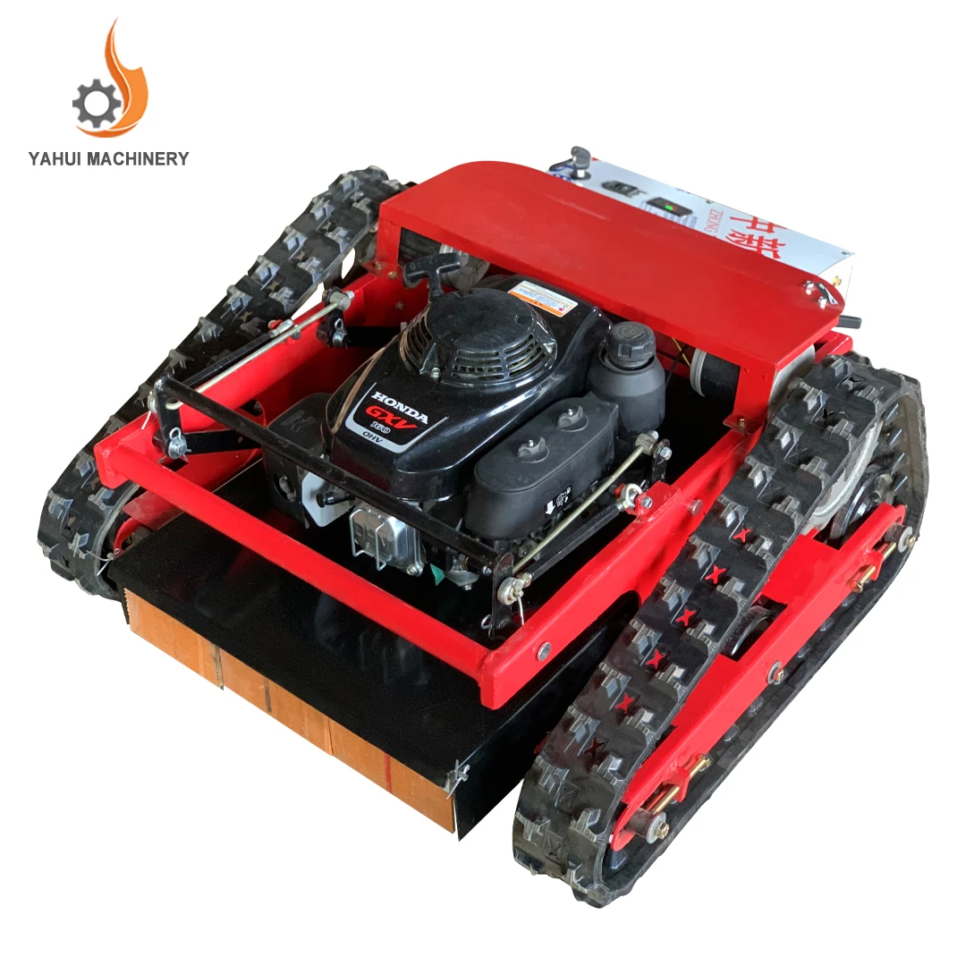 Remote Tracked Slope Grass Cutters Tracked Lawn Mower