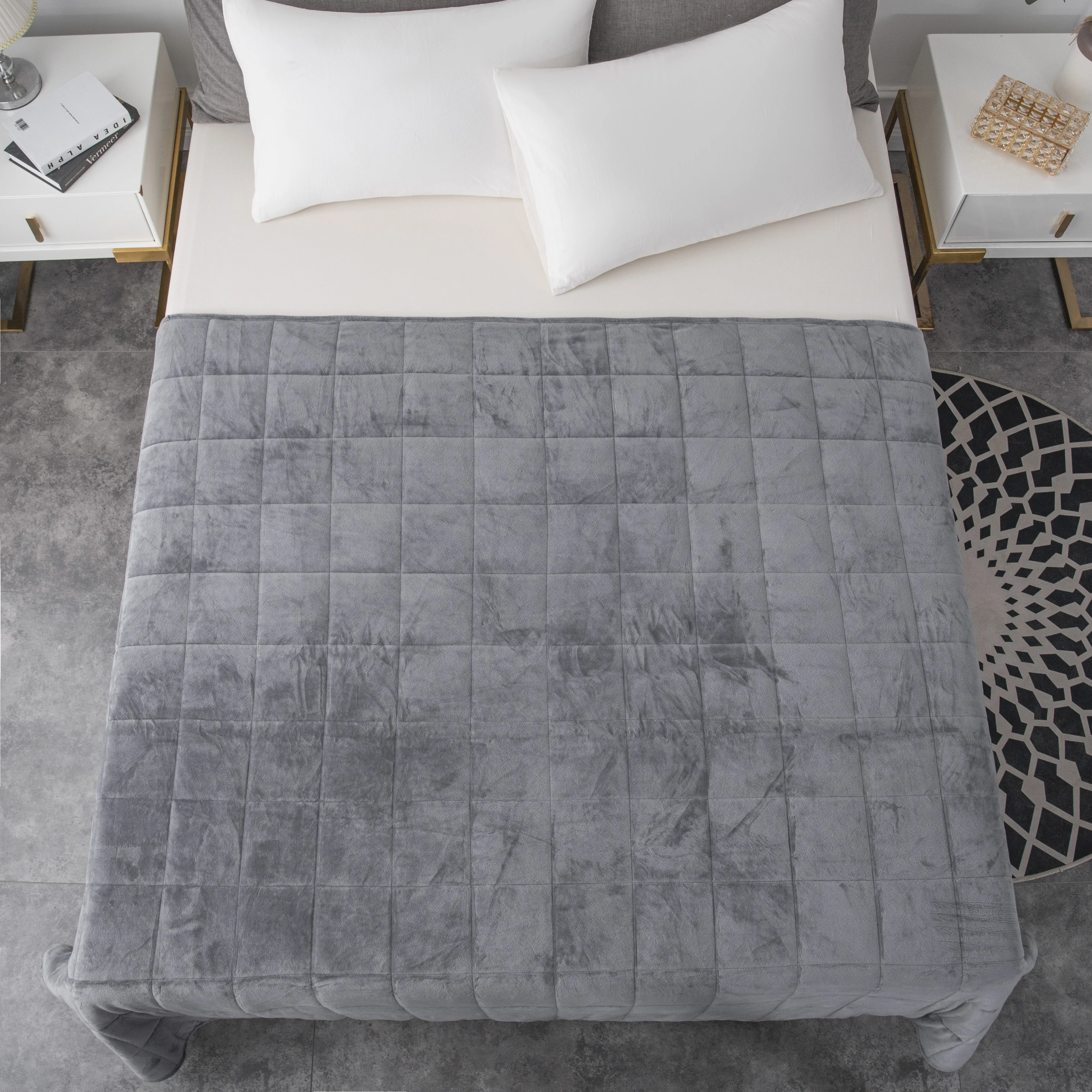 2022 Factory direct wholesale custom private logo thick heavy duty blanket with duvet cover