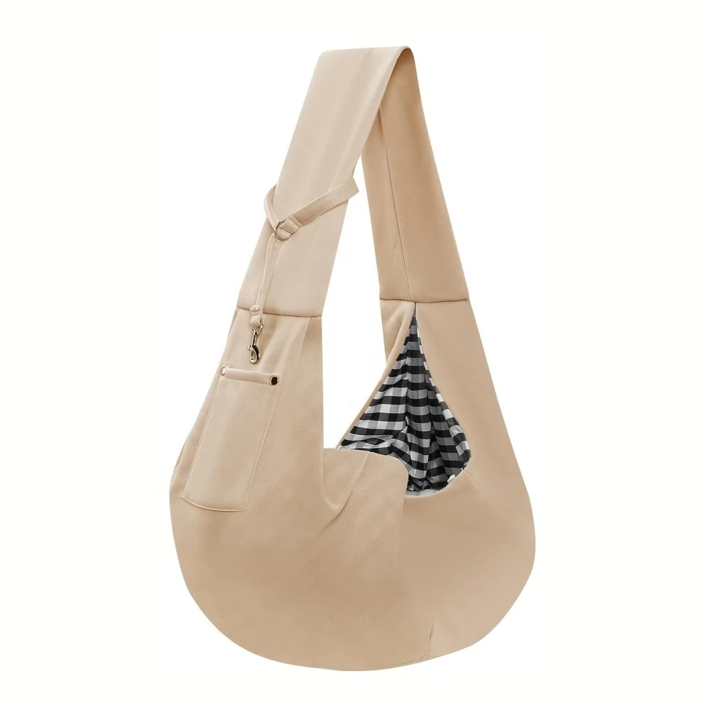Wholesale Cat Carrier Bag Outdoor Portable Pet Sling Cotton Carrier Travel Dog Sling Carrier Sling Bag