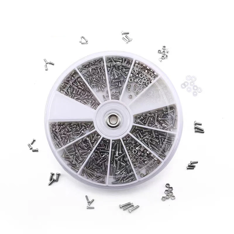 1200pcs glasses accessories screw accessory box Spectacle Home repair