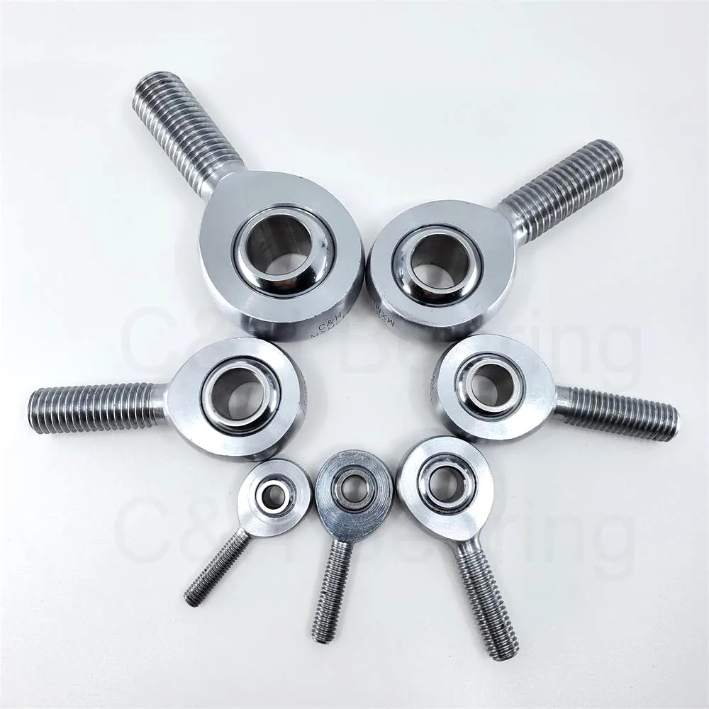 Male Thread Metric Loader Slot Rod Ends Bearing for Racing Car MXML8 M8x1.25