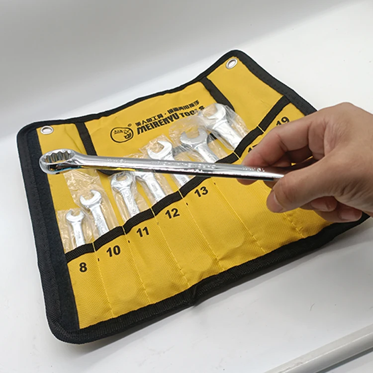 Polishing Combination Spanner Wrench Tool Set End Box Wrenches For Cars Repair