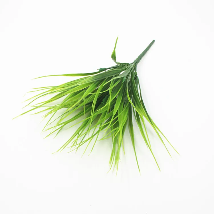 Morden Style Faux Plants Indoor Decorative Leaves Plastic Tree Branches Artificial Bushes Grass Ramas Verdes Artificiales