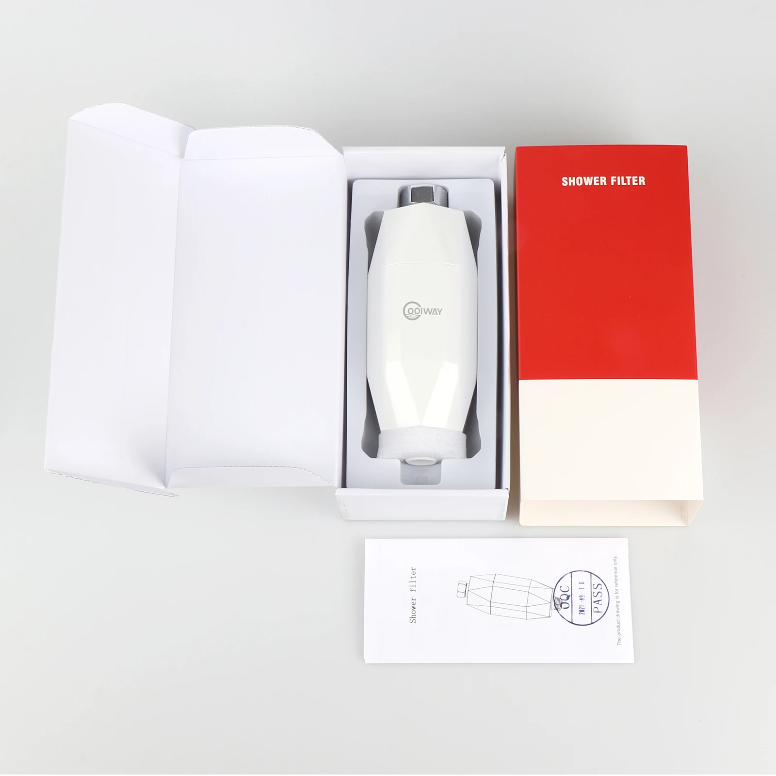 Removing Chlorine Shower Filter Portable New Design  Vitamin C  Tap Water Purifier for Bath