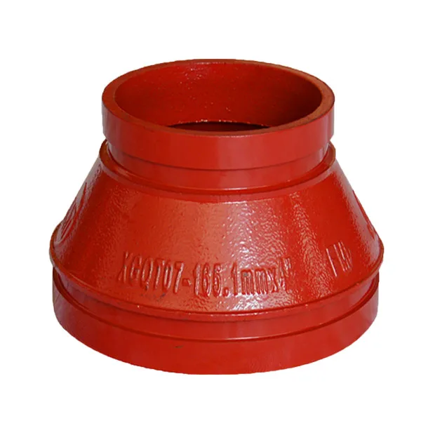 Fire Reducer Pipe Fittings Ductile Iron Threaded or Grooved Concentric Reducer UL FM