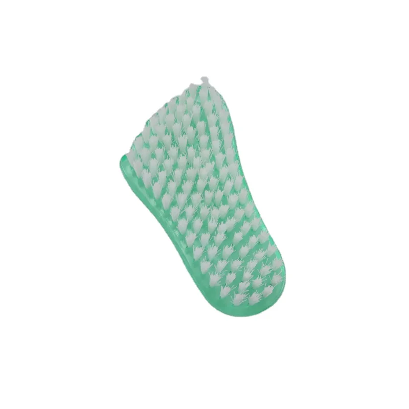 Foot shape multi-functional kitchen clothes cleaning plastic dust nail  brush