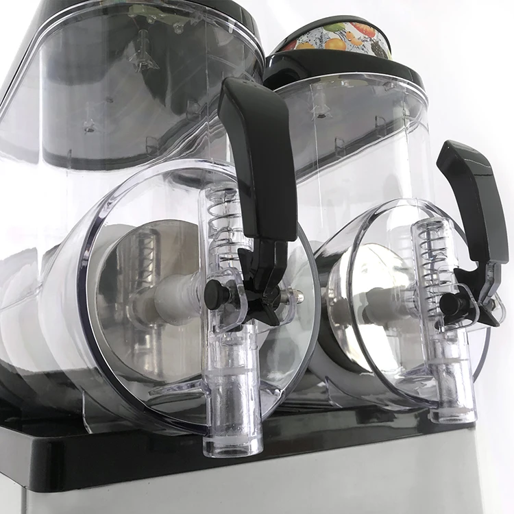 Commercial Ice Cream Slush Machine Margarita Slush Maker Milk Shake Juice Slushie Machine 12L each tank