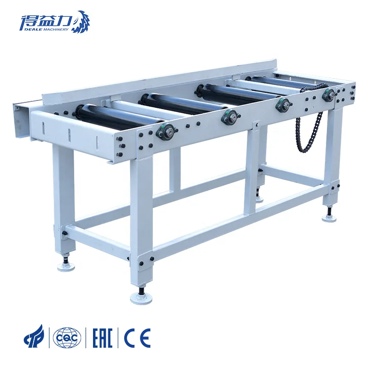 DEALE Woodworking Assembly line aserradero conveyor Sorting roller rack transport Wooden conveyor Transportation machinery