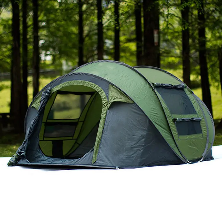 Camping Tent 4 Person Wholesale Suppliers Portable Foldable Automatic Up Outdoor Automatic Tent