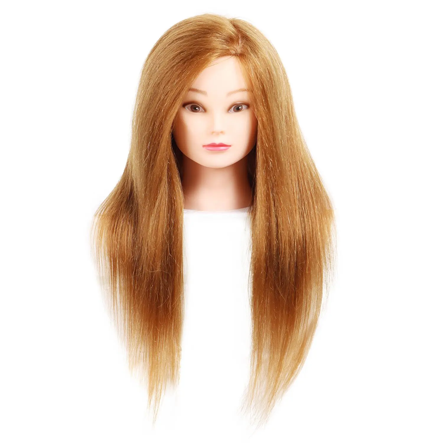 Hotselling mannequin head with natural hair mannequin head with synthetic hair for training  mannequin head with hair