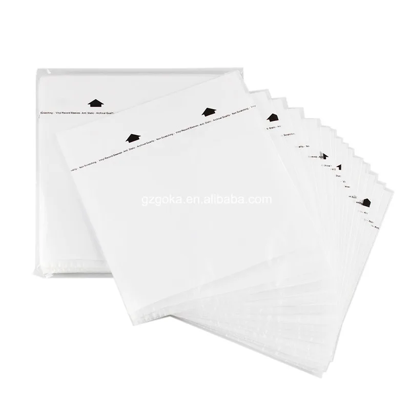 12 inch Rice Paper Vinyl Record LP inner Sleeves 33rpm Protectors