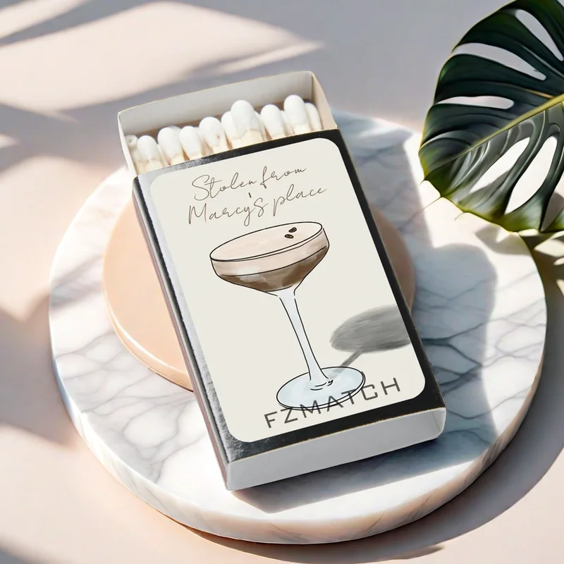 Colored Safety Cigars Cigarettes Matches Customized Color And Length Of Bulk Matches Household Promotions Hotel Matches