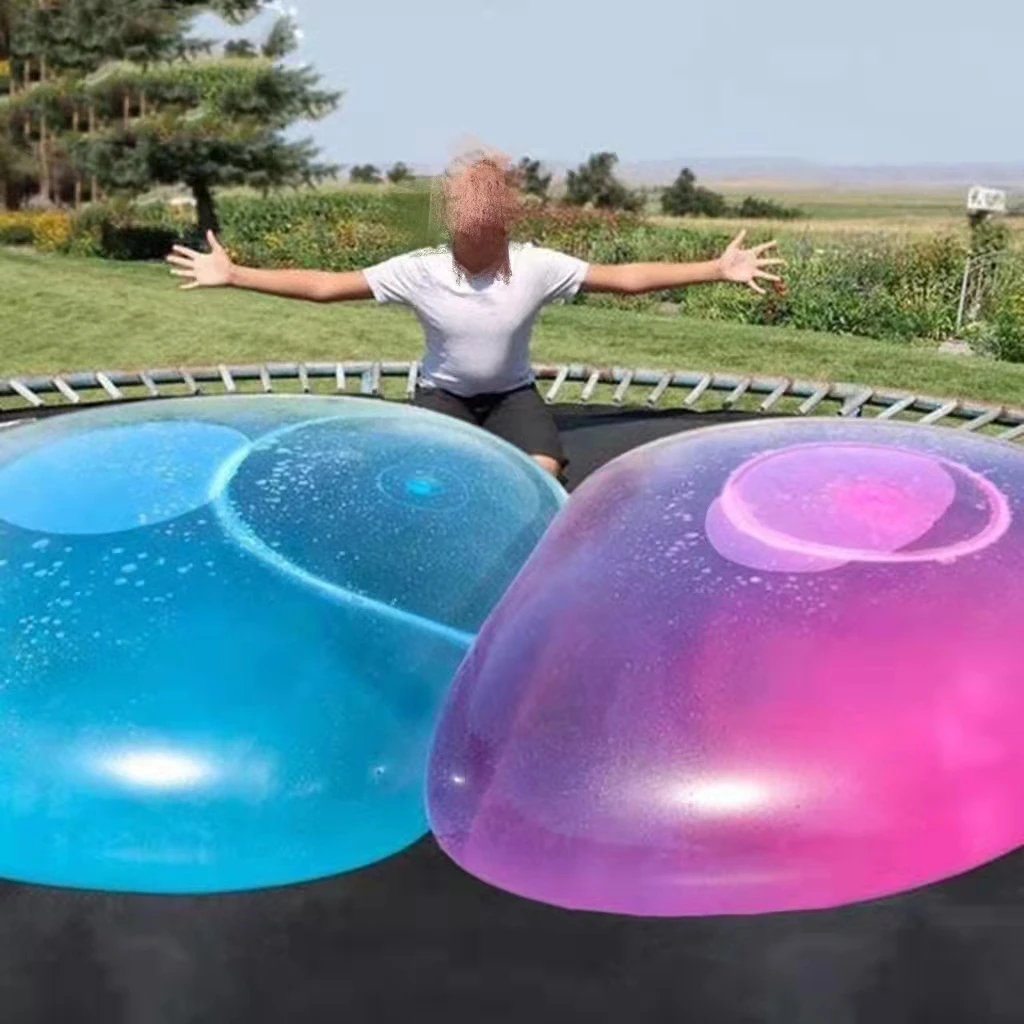 47' Water Filled Bubble Ball Toy Funny Inflatable Water Ball Soft Rubber Beach Jelly Balloon Balls for Outdoor Indoor Party
