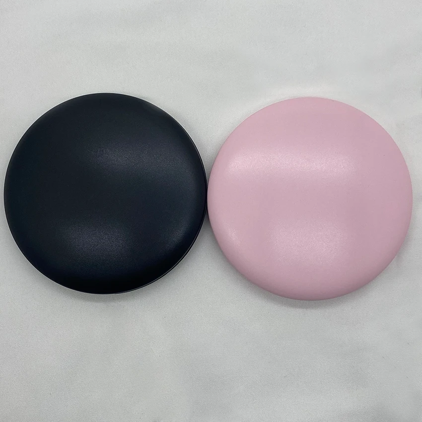 wholesale Modern Small Round USB LED Mini Light Pink Blue White Green LED portable makeup vanity mirror miroir