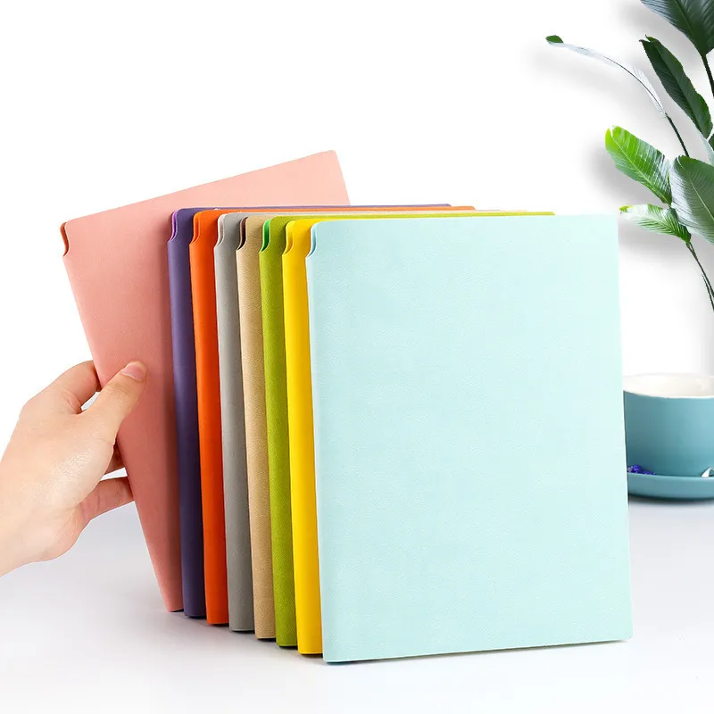 Candy Colors Customize Printable Logo Office Stationery A6 School Notebook Students Digital Notebook