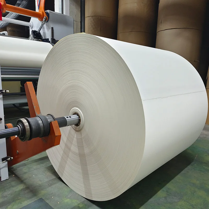 High Quality Wood Pulp Waterproof PE/PLA Coated Paper Roll Paper Raw Material For Hot and Cold Beverage Cups