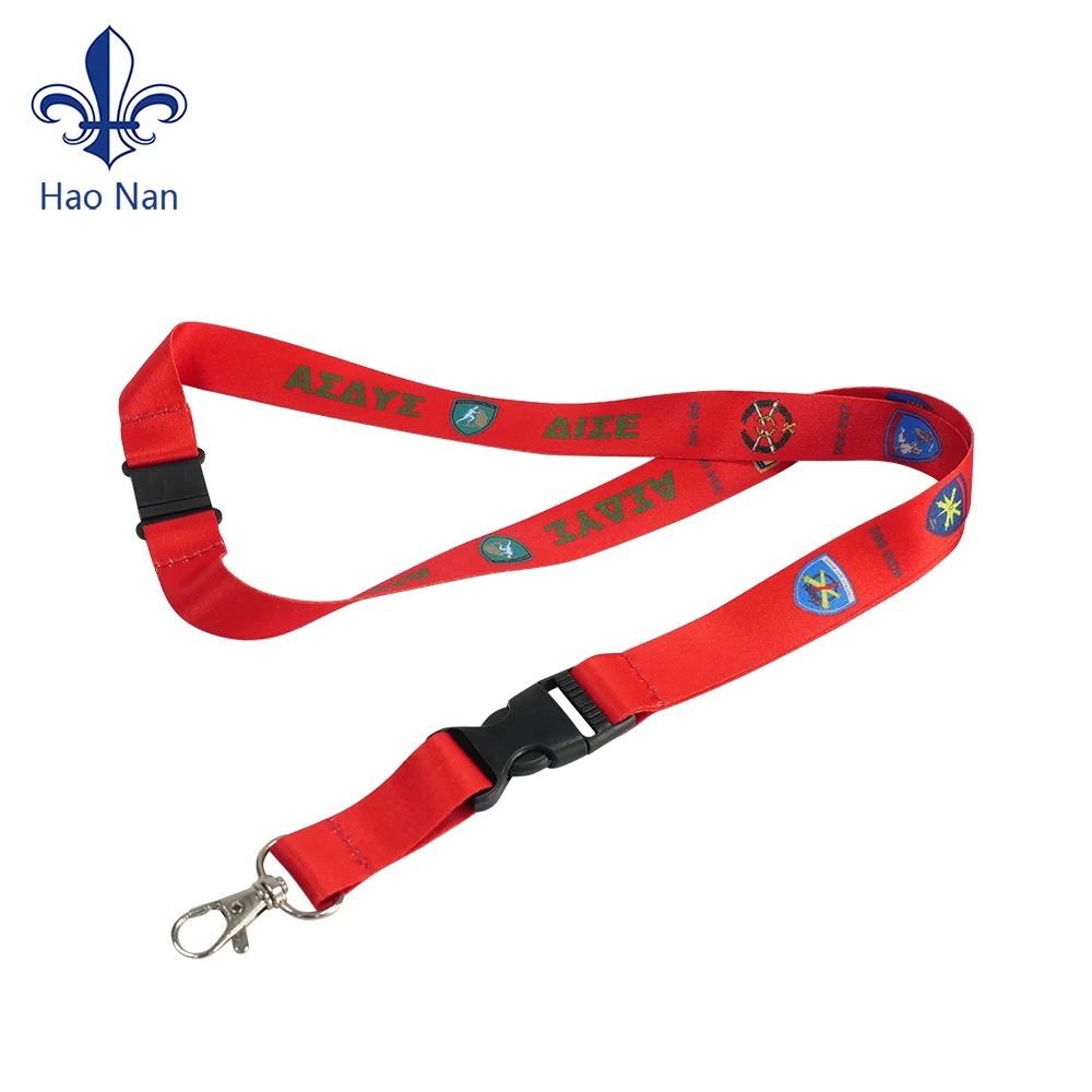 Neck Straps Lanyard Clip Card Holder Polyester Party Lanyard With Custom logo