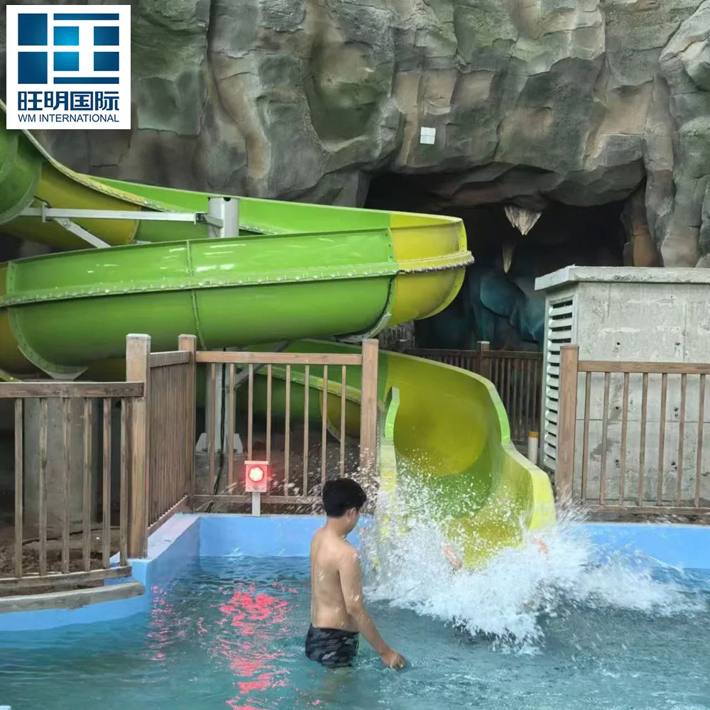Water Park Kid Water Games Swimming Pool Rides Spiral Slide for Children