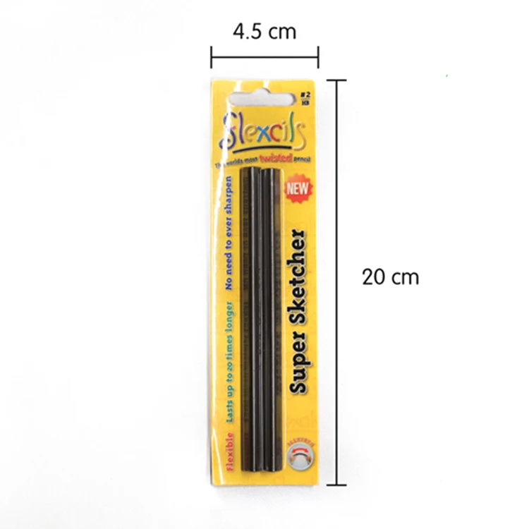 
2 Pcs Per Set School Use Hb Pencil 14Cm Non Toxic Work Home Packing Products Pencil Sketch Pencil 