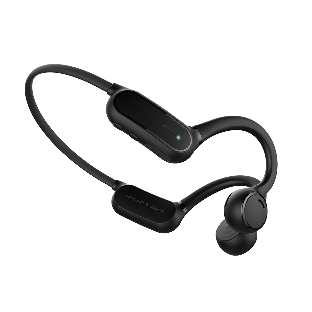 Hot Mobile Phone Earphone Headset Touch Sports Bluetooth Wireless Audio Open Ear Headphone With Mic