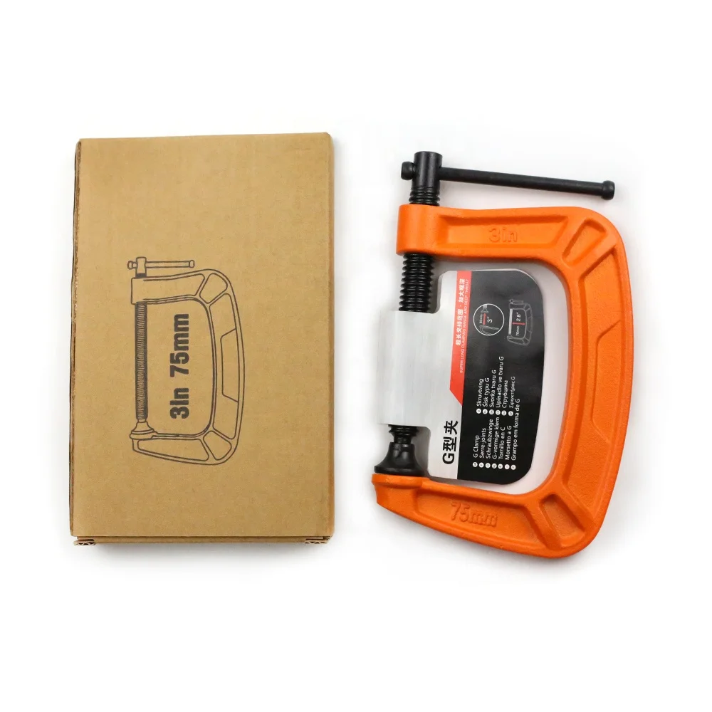 New type heavy duty G-clamp clamping carpentry wood working tool