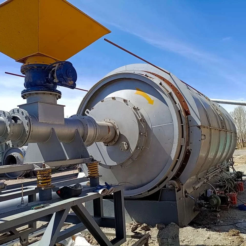 Beston Group Sludge Pyrolysis To Fuell Oil Plant Pyrolysis Machine With After-sale Service