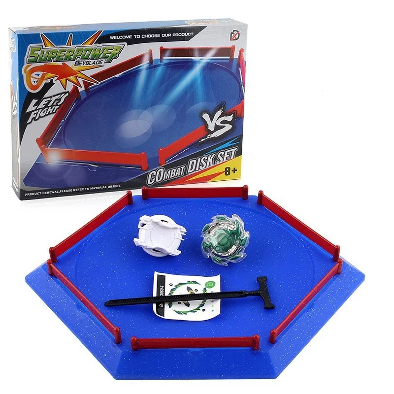 Color Box Packaging Blue Hexagonal bright yellow rim of gyro disk arena of the battle disk multi-series peripheral accessories