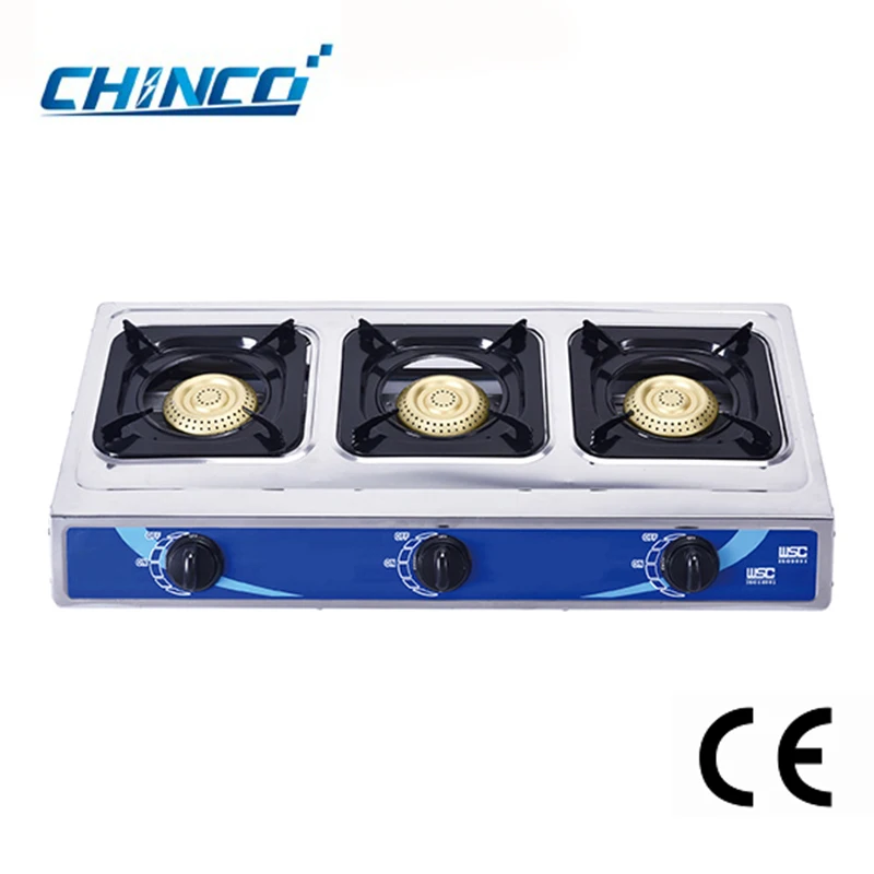 New 2022 Product Idea Household High Quality 3 Burners Gas Stove